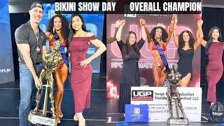 NPC and IFBB Bikini Show Day | Overall Champion