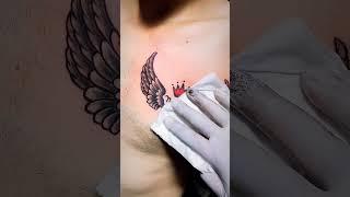 Feather And Mom & Dad Tattoo Design ️ | MOM DAD TATTOO | Tattoo Designs #momdadtattoo