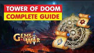 Gems of War Tower of Doom! Help Guide Tutorial and Best Tips!