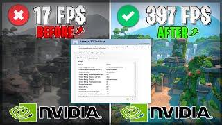 NVIDIA CONTROL PANEL - Best Settings for FPS & Performance in 2023!