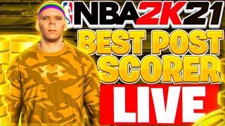 #1 POSTSCORER RUNNING 3'S IN NBA 2K21 LIVE STREAM! LOSE I END STREAM !IN PARK