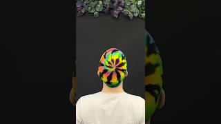 Волосы в стиле тай-дай tie-dye hair