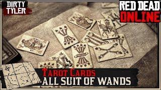 Collector All Suit Of Wands Tarot Cards Red Dead Online RDR2