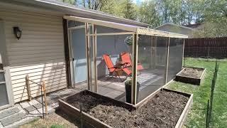 EASY DIY LEAN-TO SCREEN PORCH/ SUNROOM