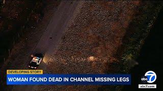 Woman found dead in Dominguez Channel in Carson; authorities call death 'suspicious'