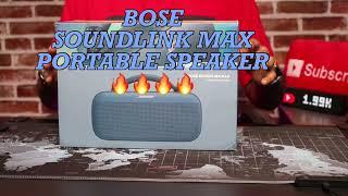 The New HOTNESS- The Bose SoundLink Max  = The best & Hottest Bluetooth speaker of the summer!!