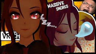 CUTE AND COZY TILL CRUMPET STARTS SNORING! | VRChat Funny Moments!