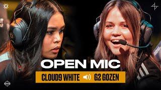 G2 Gozen Pulls Off A Big-Brain Fake Against Cloud9 White | Open Mic | VCT Game Changers Championship