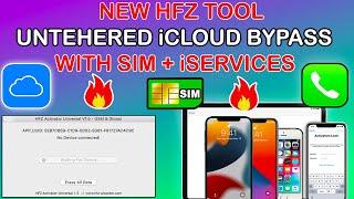  (2022) NEW Untethered iCloud Bypass With Sim/Signal/Network | iCloud Bypass Sim Fix Hfz Activator