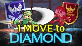 Hitting Diamond in Brawlhalla Using ONLY 1 MOVE