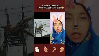 FUNNY DUBBING: ULTRAMAN MENINGGAL, HANTUNYA GENTAYANGAN ⁉️#shorts #reaction #comedy #dubbing