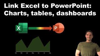 Link Excel to PowerPoint: Charts, tables & dashboards refreshable