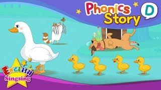 Phonics Story D - English Story - Educational video for Kids