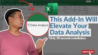 How to Install Data Analysis Toolpak in Excel