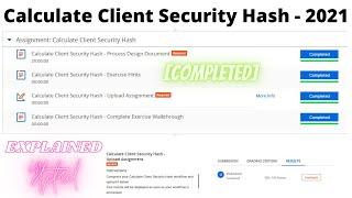 Calculate Client Security Hash [ COMPLETED - 2021 ]