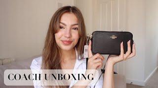 Coach Bag UNBOXING! | My First Coach Designer Bag