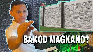 MAGKANO MAGPA BAKOD? FENCE 10mx15m"[ENG SUB]"