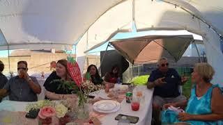 Family gathering at Cynthia's house. (360 degree video)