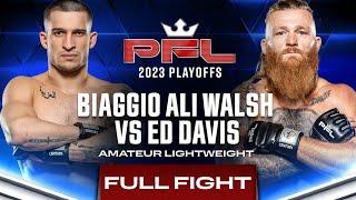 Biaggio Ali Walsh vs Ed Davis | PFL 9, 2023