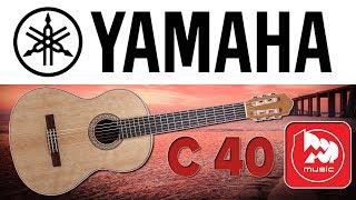 YAMAHA C40M - классическая гитара C-40 c матовым покрытием