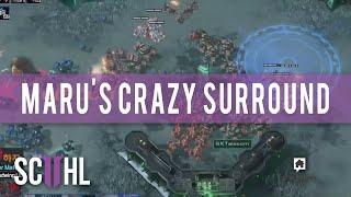 Maru's crazy surround - Starcraft II Proleague