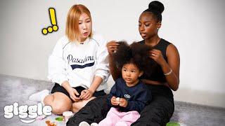 "How Can I Style My Blasian Daughter's Hair?" Korean Mom Asks Black Woman For Help..!