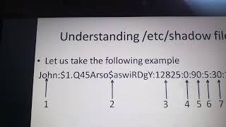 Linux /etc/shadow file