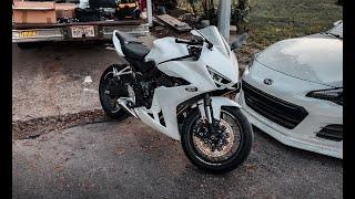 2024 CBR650R SC Projects Exhaust Install + Sound Clips