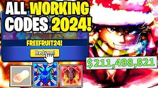 *NEW* ALL WORKING CODES FOR BLOX FRUITS IN NOVEMBER 2024! ROBLOX BLOX FRUITS CODES