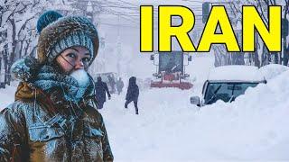 IRAN is FREEZING! ️ Life Under Heavy Snow (-30°C) in Villages & Cities 