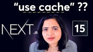 NEW Next.js 15 Feature! A Caching Mechanism