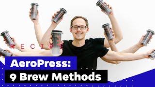 9 Ways To Make Coffee With the AeroPress