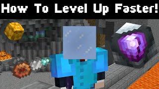 Hypixel Skyblock: How To Level Up Fast! (Heart of the Mountain! Easy Commissions!) (Update Guide)