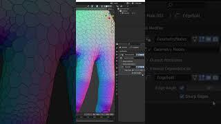 How to Style Hexagon Geometry in Blender 3D