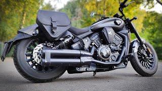 ЛУЧШЕ ЧЕМ V-Twin?! НЕТИПИЧНЫЙ КРУИЗЕР с движком как у спорта! Benda Dark Flag 500.