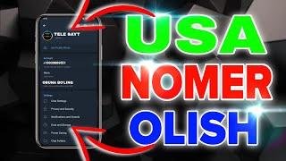 USA NOMER OLISH // TELEGRAM UCHUN NOMER OLISH ️