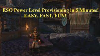 ESO Power Level Provisioning 1 to 50 in a Few Minutes!