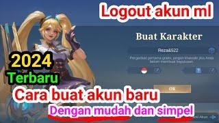 CARA BUAT AKUN BARU MOBILE LEGEND TERBARU 2024 - CARA MEMBUAT AKUN ML TERBARU