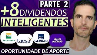 DIVIDENDO INTELIGENTE | 8 AÇÕES COM "PREÇO BAIXO" E ALTOS DIVIDENDOS - GOAU4, PETR4, TAEE11, JALL3