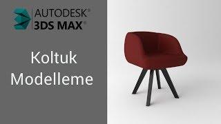 3D Max ile Modern Koltuk Modelleme ve vRay ile Gerçekçi Bir Fotoğraf Stüdyosu Sahnesi Hazırlama