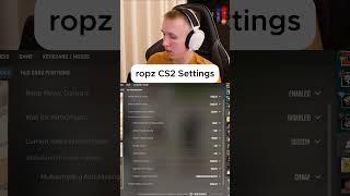 ropz Reveals His CS2 Settings 2023