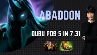 How to not fall off in the game as pos 5 | DuBu Full Gameplay | Dota2 7.31