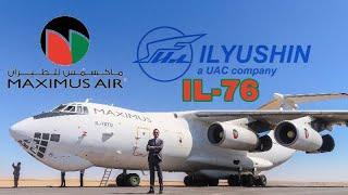 Let's Discover the Ilyushin IL-76 | Walk Around the plane | Airframe, Cockpit & inside views