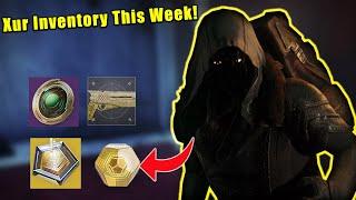 LIVE - DESTINY 2 | XUR INVENTORY THIS WEEK! EXOTICS, CATALYSTS + MORE!