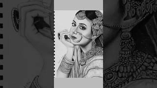 isha malviya beautiful sketch #Art #drawing #ishamalviya #abhishekkumar #shorts #ytshorts #Art