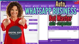 Whatsapp Business Sender BotMaster Software Marketing ChatBot Auto Reply 2024