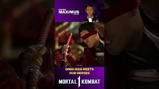 OMNI MAN MEETS OUR HEROES - Mortal Kombat 1 Gameplay #mortalkombat1 #shorts