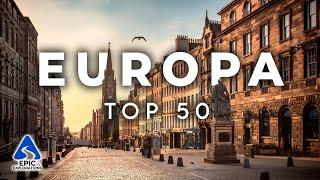 50 Lugares Más Hermosos para Visitar en Europa | 4K MARAVILLAS DE EUROPA