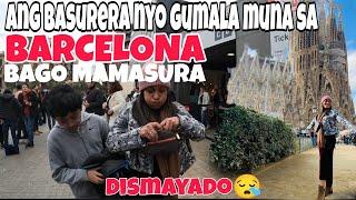 SAGRADA FAMILIA BARCELONA | ANG BASURERA NYO GALA MUNA BAGO MAG DUMPSTER DIVING