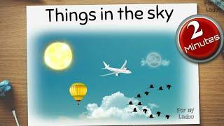 Learn Things in the sky | For kids